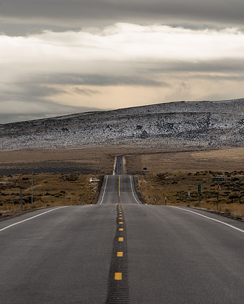 Landscape, Nature, Road, Hills, Valley HD phone wallpaper