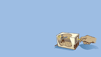 Funny chainsaw pencil, resolution ID1244862 HD wallpaper