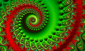 Bright, Multicolored, Motley, 3D, Fractal, Spiral, Involute, Swirling HD wallpaper