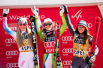 Ilka Stuhec and Sofia Goggia, Lindsey Vonn HD wallpaper