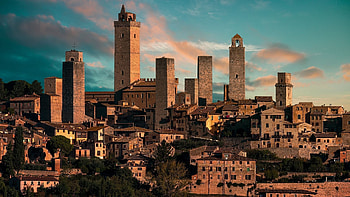 San Gimignano, Leap year getaway, Weekend escape, February discovery HD wallpaper