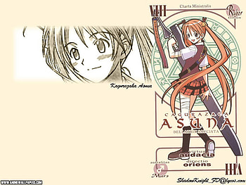 Asuna Kagurazaka, negima, girl, anime, asuna HD wallpaper