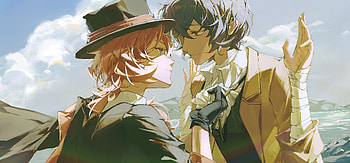 Bungou Stray Dogs Anime – Dynamic Duo Moment, Anime, Bungou Stray Dogs HD wallpaper