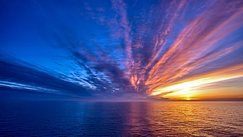 Clouds Sky Sunrise, clouds, sky, sunrise, nature HD wallpaper