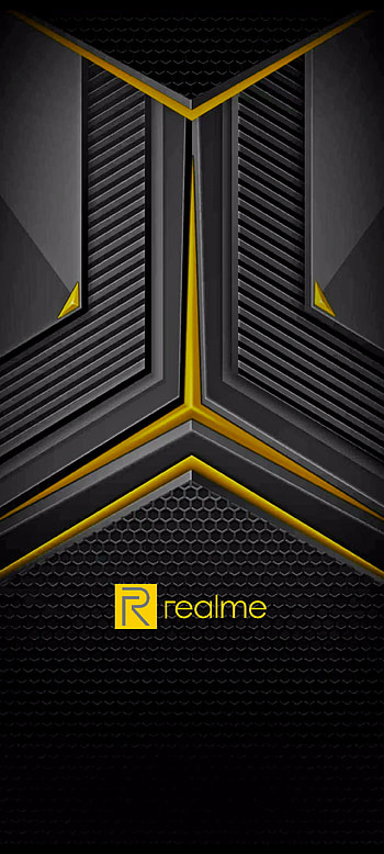 Realme armor, pantalla, logo, fondos, cyborg HD phone wallpaper