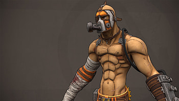 Krieg modeling, Borderlands 2 art, Immersive gaming world HD wallpaper