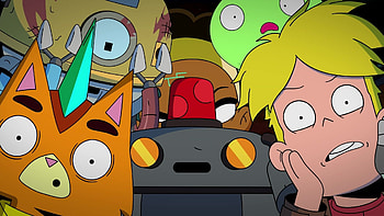 Final Space, Mooncake, KVN HD wallpaper
