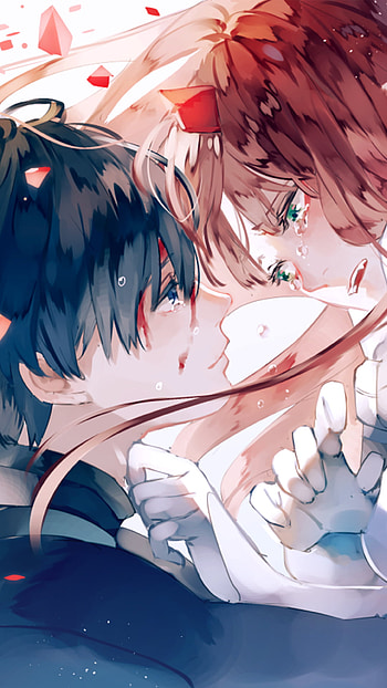 Crimson Kiss — Zero Two (Darling in the FranXX) , Zero Two (Darling in the FranXX), Anime, Darling in the FranXX HD phone wallpaper