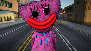 Kissy Missy, GTA San Andreas crossover, Playful mod, Unique character addition HD wallpaper