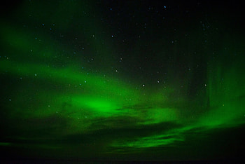 Green Aurora Borealis , northern-lights, nature, aurora, green HD wallpaper