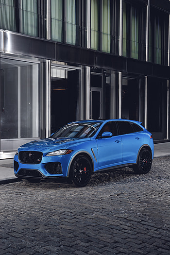Jaguar, Cars, Side View, Jaguar F-Pace, Jaguar F-Pace Svr HD phone wallpaper