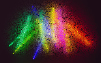 Bubbles, Dark, Shine, Light, Multicolored, Motley, Surface, Neon HD wallpaper