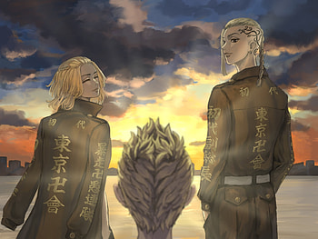 Tokyo Revengers : Ken Ryuguji & Mikey Manjiro Sano at Sunset, Ken Ryuguji, Mikey Manjiro Sano, Anime, Tokyo Revengers HD wallpaper