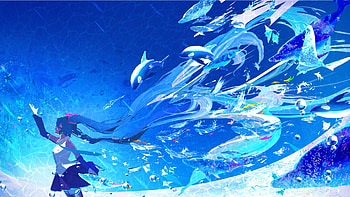 Hatsune Miku, Hatsune Miku, Anime, Vocaloid HD wallpaper
