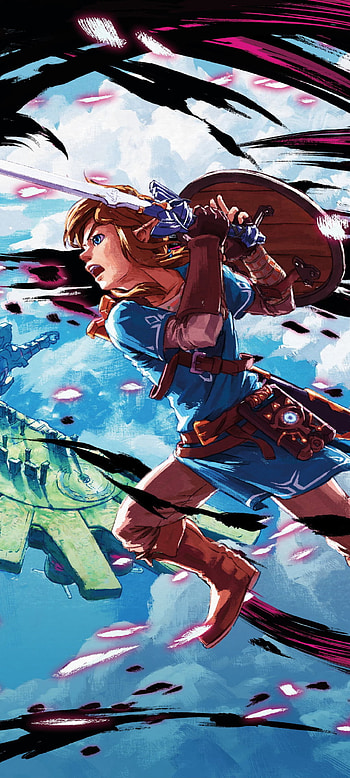 Link vs. Windblight Ganon, video game, The Legend of Zelda: Breath of the Wild HD phone wallpaper