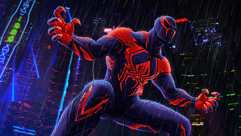 Spiderman 2099 Monarch, spiderman, spiderman-2099, superheroes, artwork, digital-art, art, artstation HD wallpaper