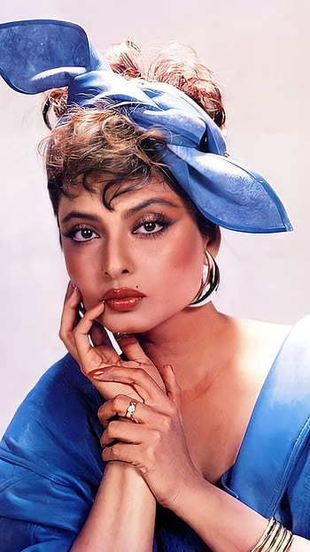 Rekha, bollywood actress, vintage HD phone wallpaper
