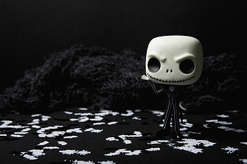 Scary Skull Doll Halloween Creepy , skull, halloween HD wallpaper