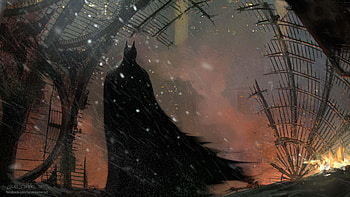 Batman Joker Trail, batman, superheroes, artwork, digital-art, deviantart HD wallpaper