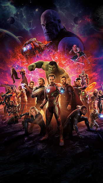 Avengers Infinity War, International, Posters, Action-Packed HD phone wallpaper