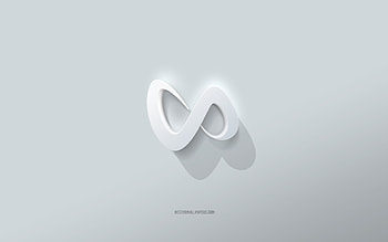 DJ Snake logo, white background, DJ Snake 3d logo, 3d art, DJ Snake, 3d DJ Snake emblem HD wallpaper