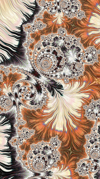 Fractal Art Trippy Psychedelic Background for Smart, brown, colors, psychedelic, trippy, Abstract, fractal HD phone wallpaper