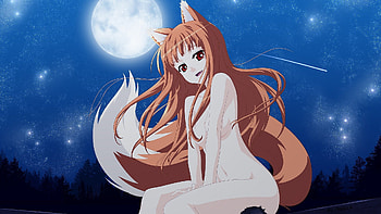 Spice and Wolf HD wallpaper