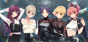 Frederica Miyamoto, Anime, The Idolm@ster Cinderella Girls, Kanade Hayami, Mika Jougasaki, Shiki Ichinose, Syuko Shiomi, The Idolm@ster HD wallpaper