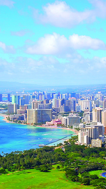 Honolulu , High-resolution , Breathtaking landscapes, Luxurious resorts HD phone wallpaper