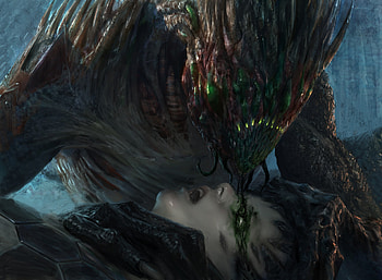 Magic the Gathering: "Infectious Bite", man made, Magic: The Gathering HD wallpaper