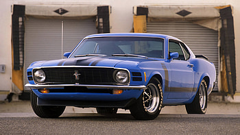 1970 Ford Mustang Boss 302, 1st Gen, Coupe, V8, car HD wallpaper