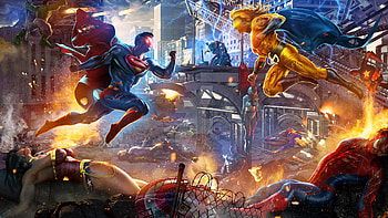 Sentry Vs Superman , superman, artwork, digital-art, superheroes HD wallpaper