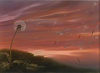 GONE WITH THE WIND, crimson, bright, fantastic, clouds, sky HD wallpaper