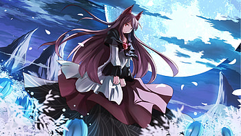 Preview touhou, imaizumi kagerou, girl, ears HD wallpaper