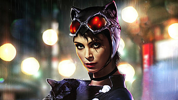 Morena Baccarin As Catwoman , catwoman, morena-baccarin, superheroes, artist, artwork, digital-art, artstation HD wallpaper
