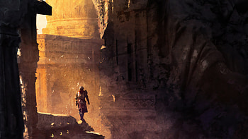The Lost Knight, knight, artist, artwork, digital-art, artstation HD wallpaper