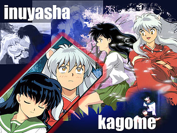 inuyasha, anime, kagome HD wallpaper