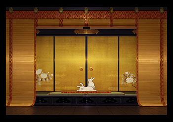 Bunnies, white, anime, yellow, paravan, manga, technoheart HD wallpaper