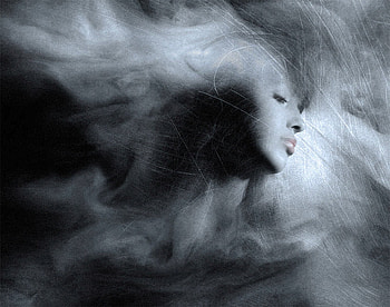 beauty, gothic, woman, black and white HD wallpaper