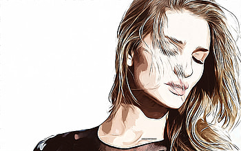Rosie Huntington-Whiteley, , vector art, Rosie Huntington-Whiteley drawing, creative art, Rosie Huntington-Whiteley art, vector drawing, Rosie Huntington-Whiteley portrait HD wallpaper