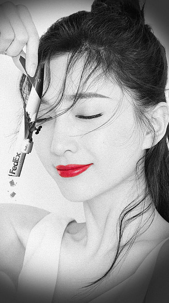 Jiang Shuying, korean actress, model HD phone wallpaper