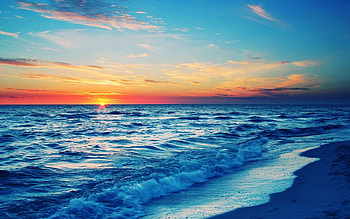 Beach Background, Summer Beach HD wallpaper