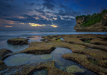 Indonesia, , Seashore, Bali, Cloud, Sea HD wallpaper