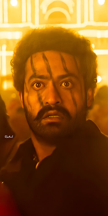 RRR, nose, Tarak, jr NTR, NTR HD phone wallpaper