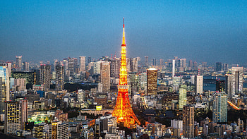 Japan skyline, Tokyo skyline , City views, Modern architecture HD wallpaper