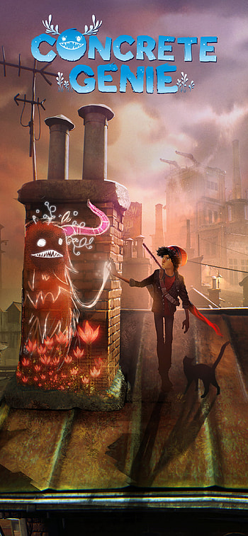 Concrete Genie Game Art Mobile, video game HD phone wallpaper