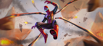 Spiderman Instant Killer Suit, spiderman, superheroes, artwork, digital-art, art HD wallpaper