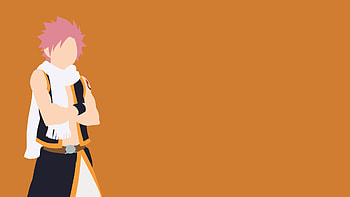 Natsu (Fairy Tail), Anime, Fairy tail minimalist HD wallpaper
