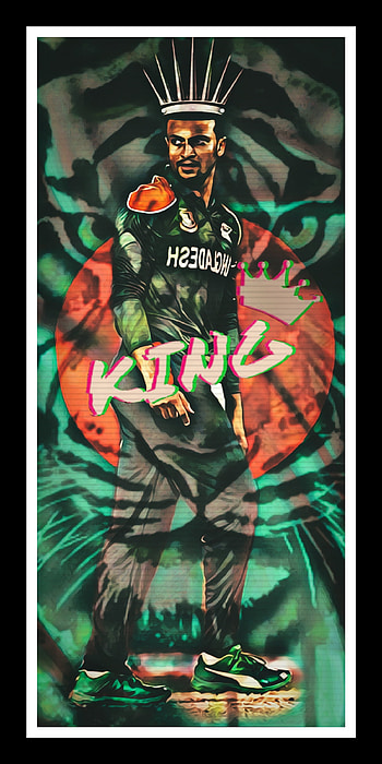 Sakib Al Hasan, Bangladesh, cricket HD phone wallpaper