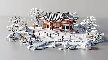 Winter Zen Dojo Island — Ultra, dojo, temple HD wallpaper